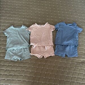 Set of 3 adorable two piece outfits